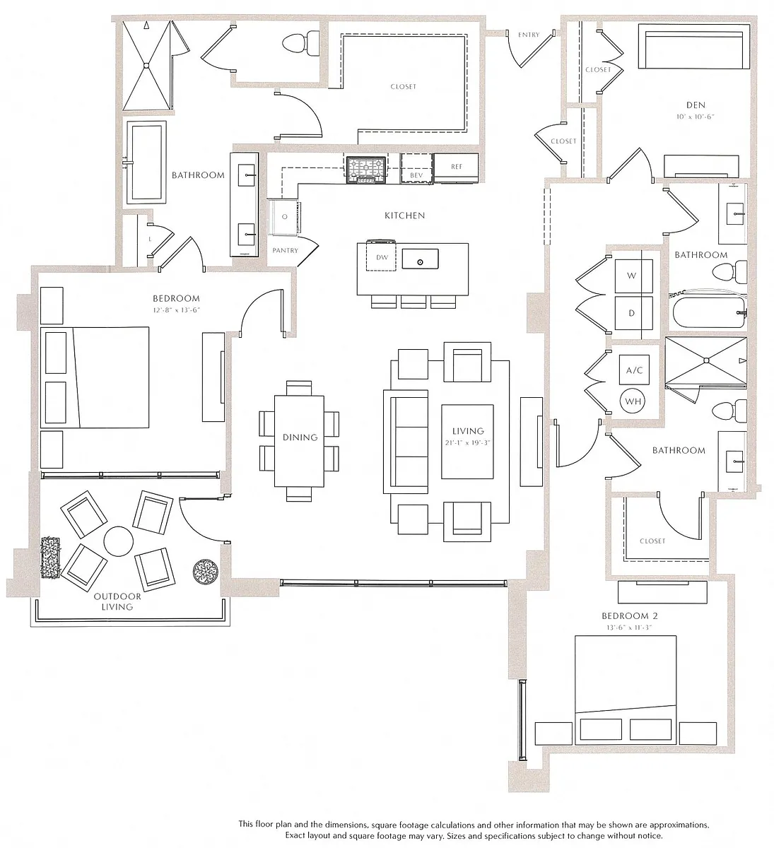 Floor plan Magnolia IV w/Den