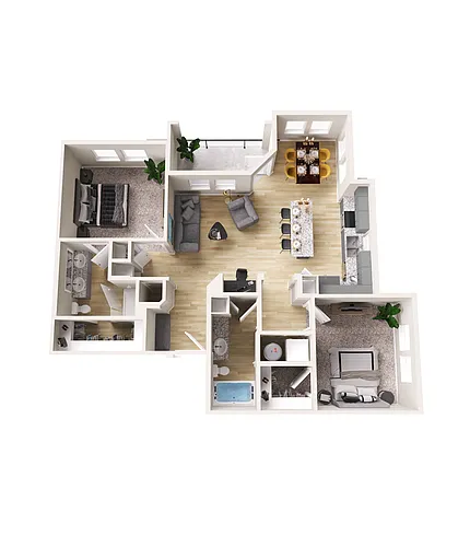 Floor plan B3