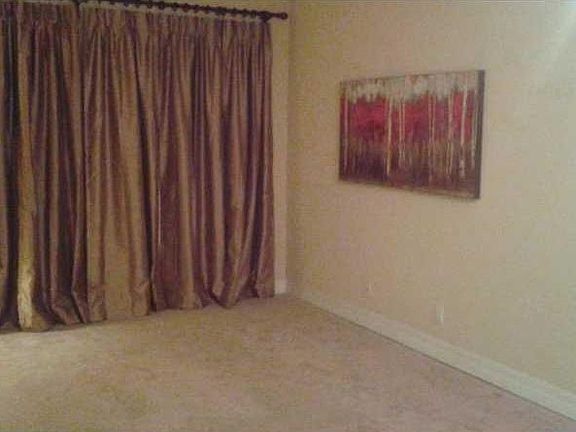 garage and small back yard