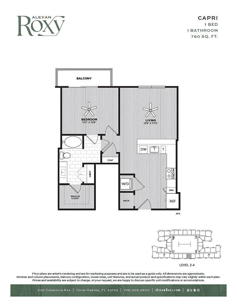 Floor plan A7A