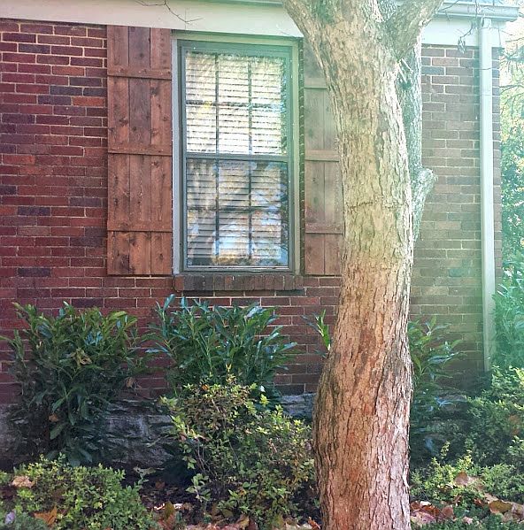 New craftsman shutters