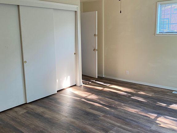 Master bedroom with deck off back, new floors triple size closet