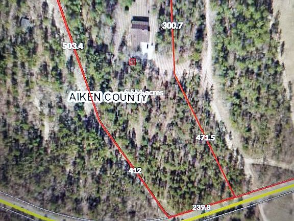 5+ acres within red lines