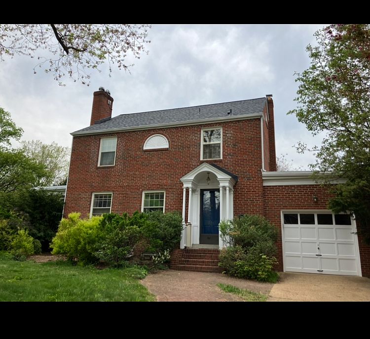 Home sweet home, just repainted, with one of the few attached garages in Arlington; walk to metro and stores