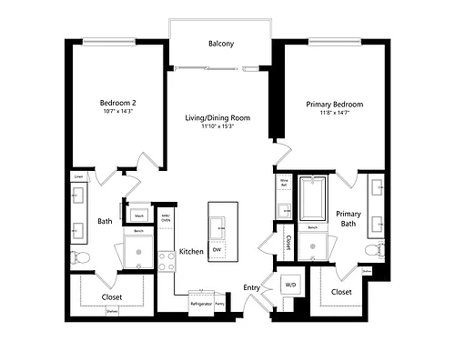Floor plan B1