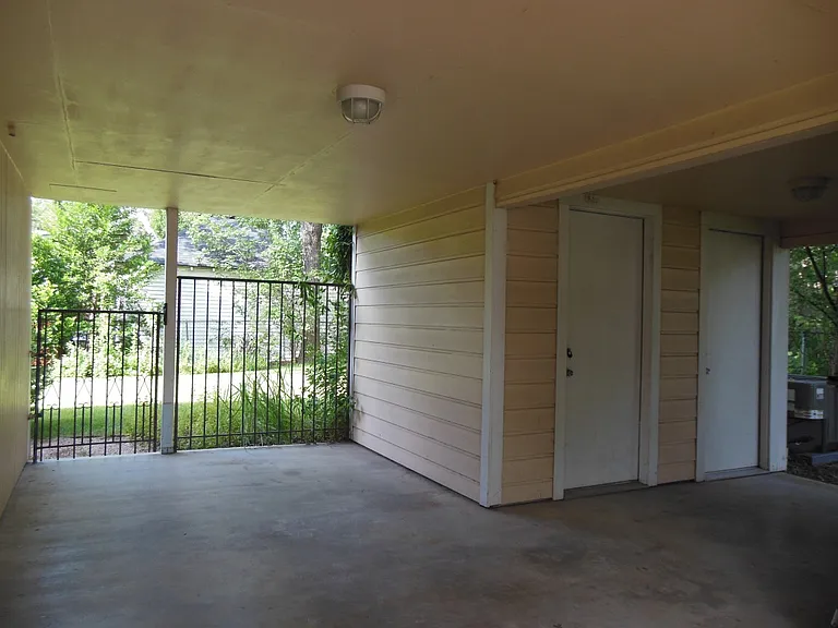 Exterior storage rooms