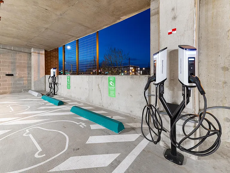 Angelo Tower EV charging stations (blink)