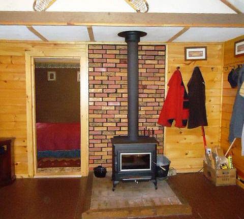 wood stove