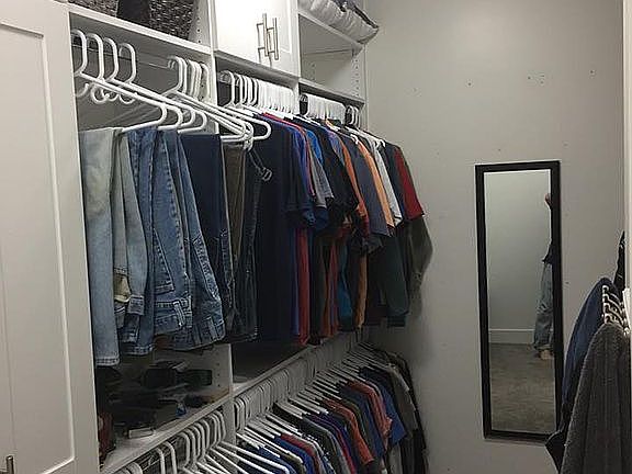 Master closet