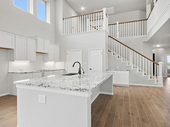 Breathtaking two-story kitchen
