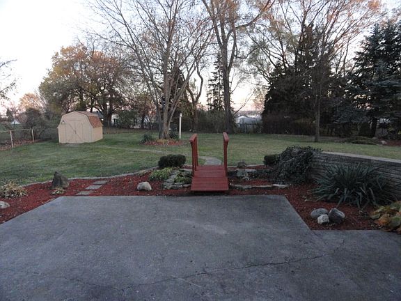patio and back-yard garden