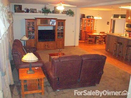 Front Entrance
						:
						windows on left face the lake