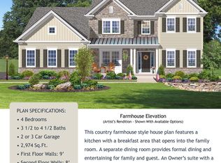 George Taylor - Country Farmhouse Plan, Old Orchard at Stones Crossing, Easton, PA 18045