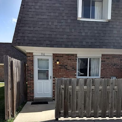 NICE PATIO AREA. THIS IS A END APARTMENT. OFF STREET PARKING