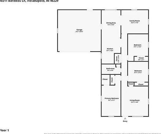 3 bed, 1.5 bath, 1834 sqft, $1,595 — Photo 2