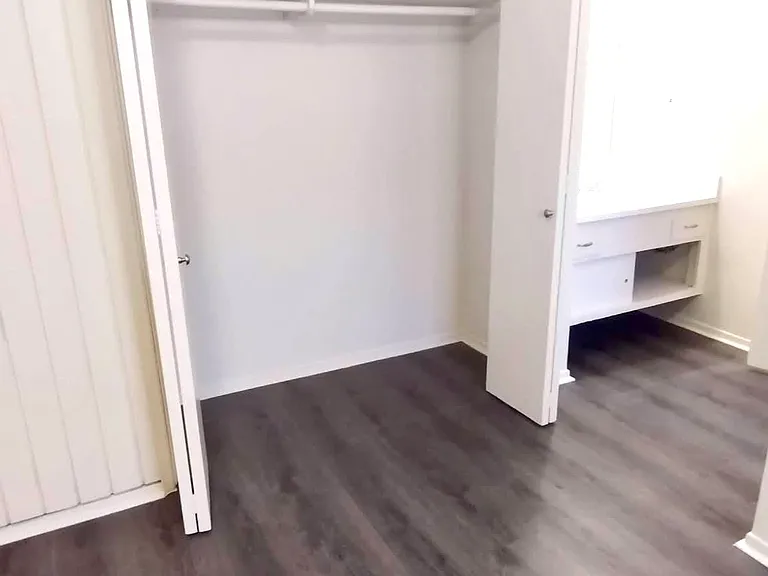 Main bedroom closet.