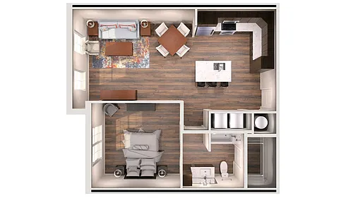 Floor plan K
