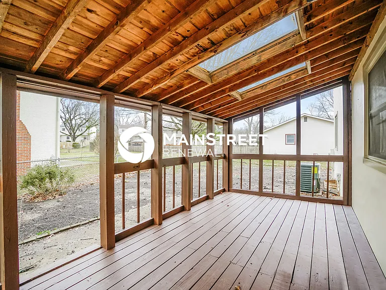 Covered Deck