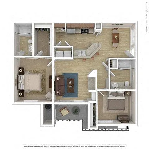Floor plan Bentz