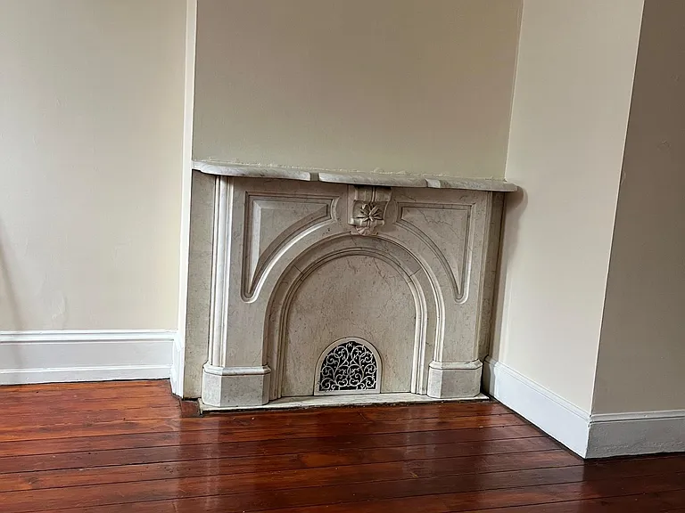 Marble fire place