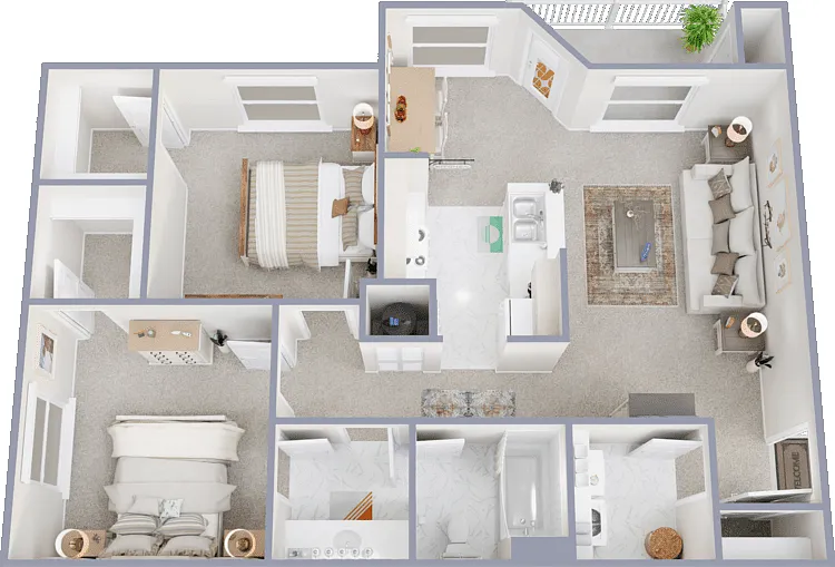 The Castell Floorplan Diagram
