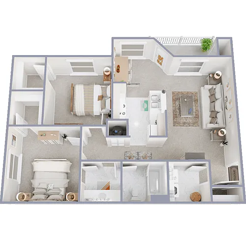 Floor plan The Castell