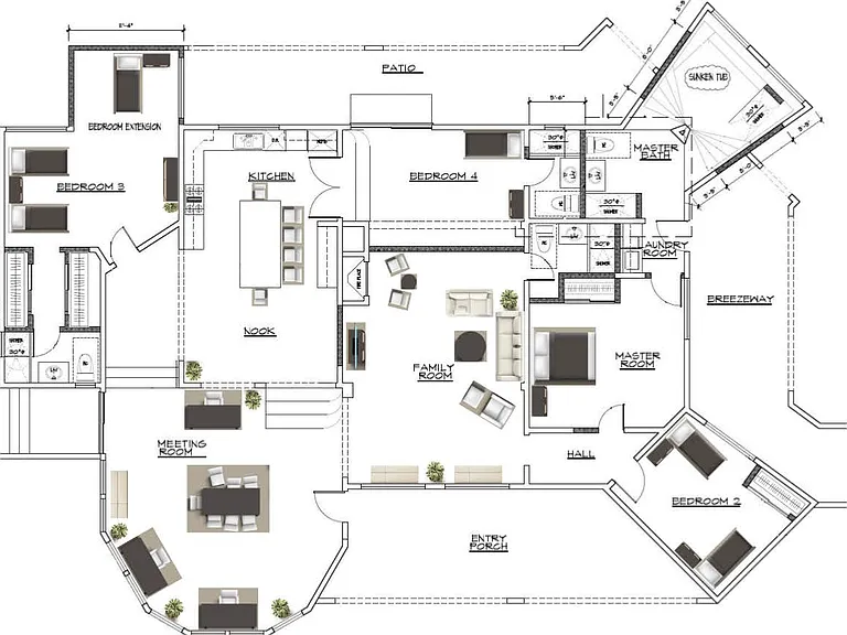 Residence #1 Floorplan
