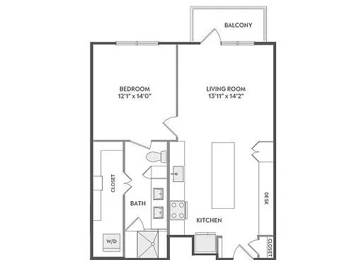 Floor plan A4b