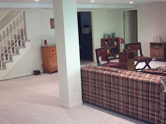 Basement rec room