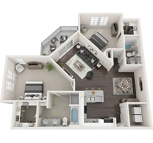 Floor plan Collins