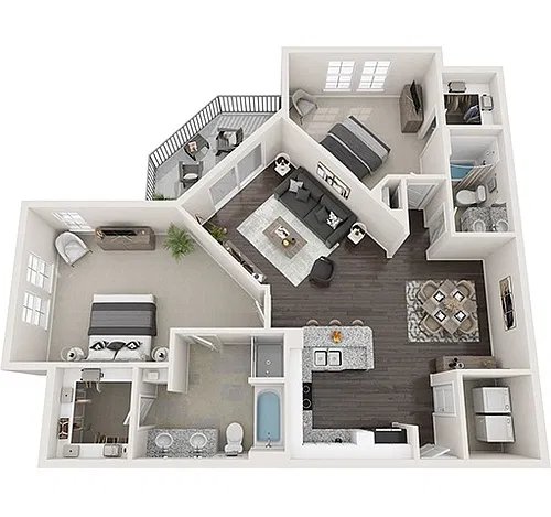 Floor plan Collins