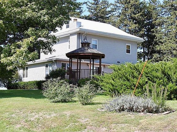 Gazebo on front porch.
