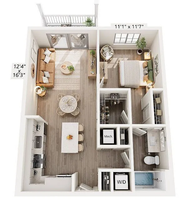 Floor plan A11