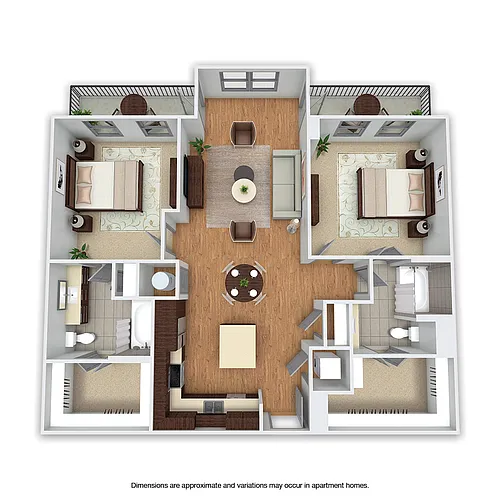 Floor plan Parr