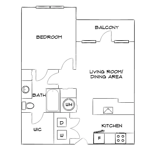 Floor plan Design 1A