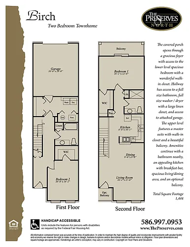 Floor plan The Birch