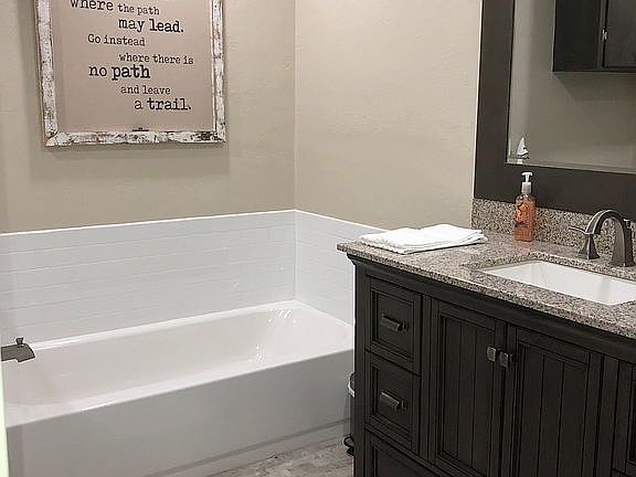 Hall bath