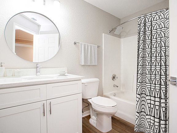 Upgraded Bathroom in Deluxe Homes