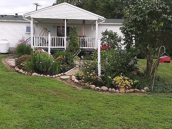 Back porch/garden pond