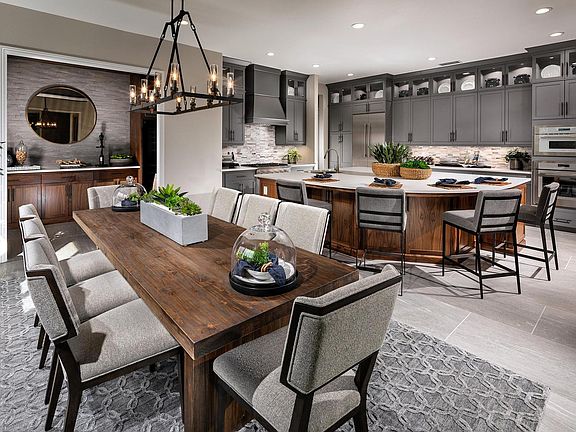 Valley Oak Dining Room and Kitchen with Wine Room - Oaks Tesoro Viejo