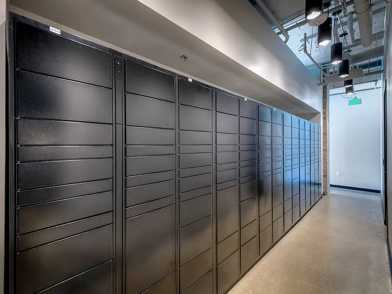 Amazon HUB package lockers for 24/7 pick up