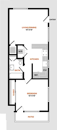 Floor plan Plan 1ARR