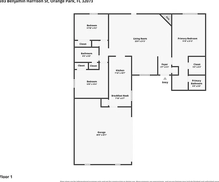 3 bed, 2.0 bath, 1298 sqft, $1,865 — Photo 2