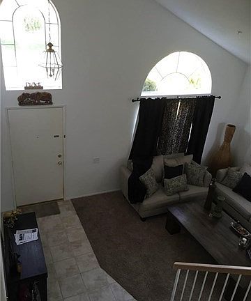 Entry Area with Cathedral Ceiling