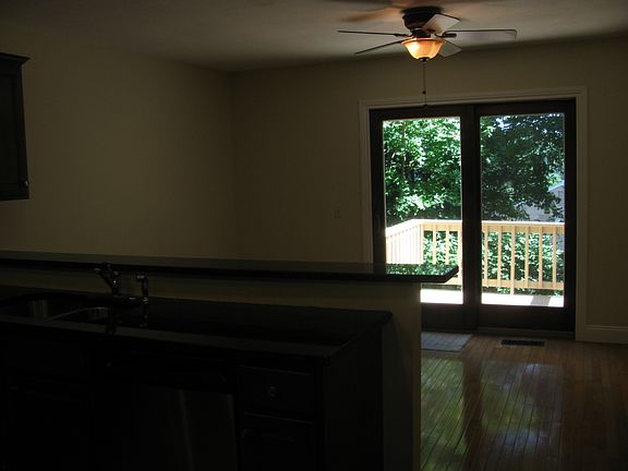 Dining area and deck