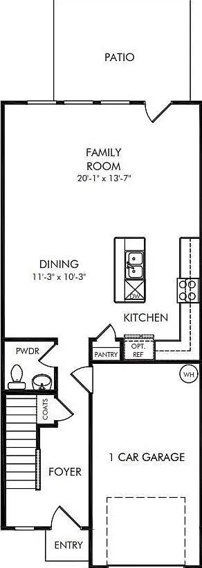 3 bed, 2.5 bath, 1650 sqft, $2,100 — Photo 3