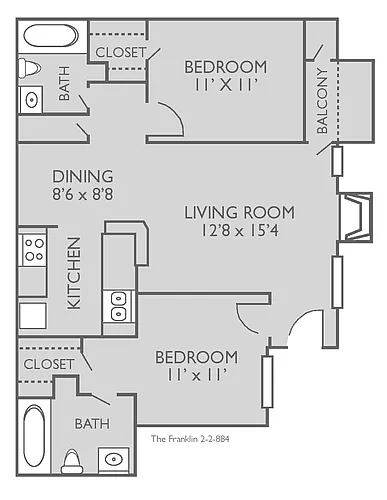 Floor plan Franklin