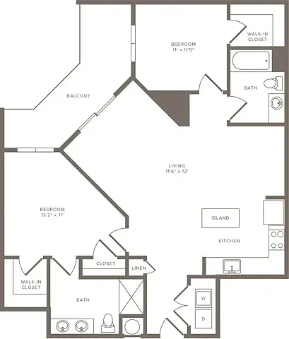 Floor plan B42-TFG