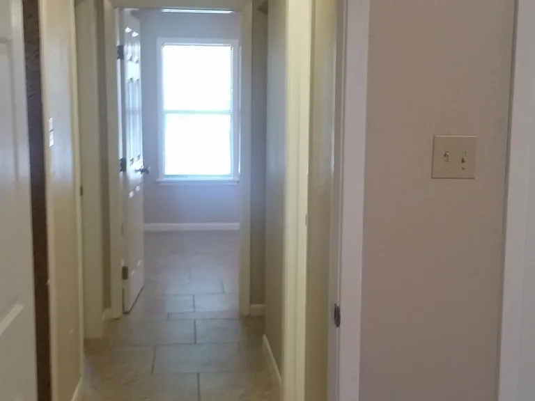 Hallway to 3 bedrooms