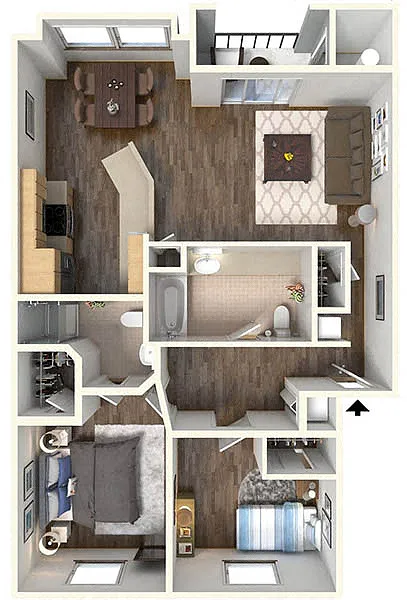 Floor plan B1